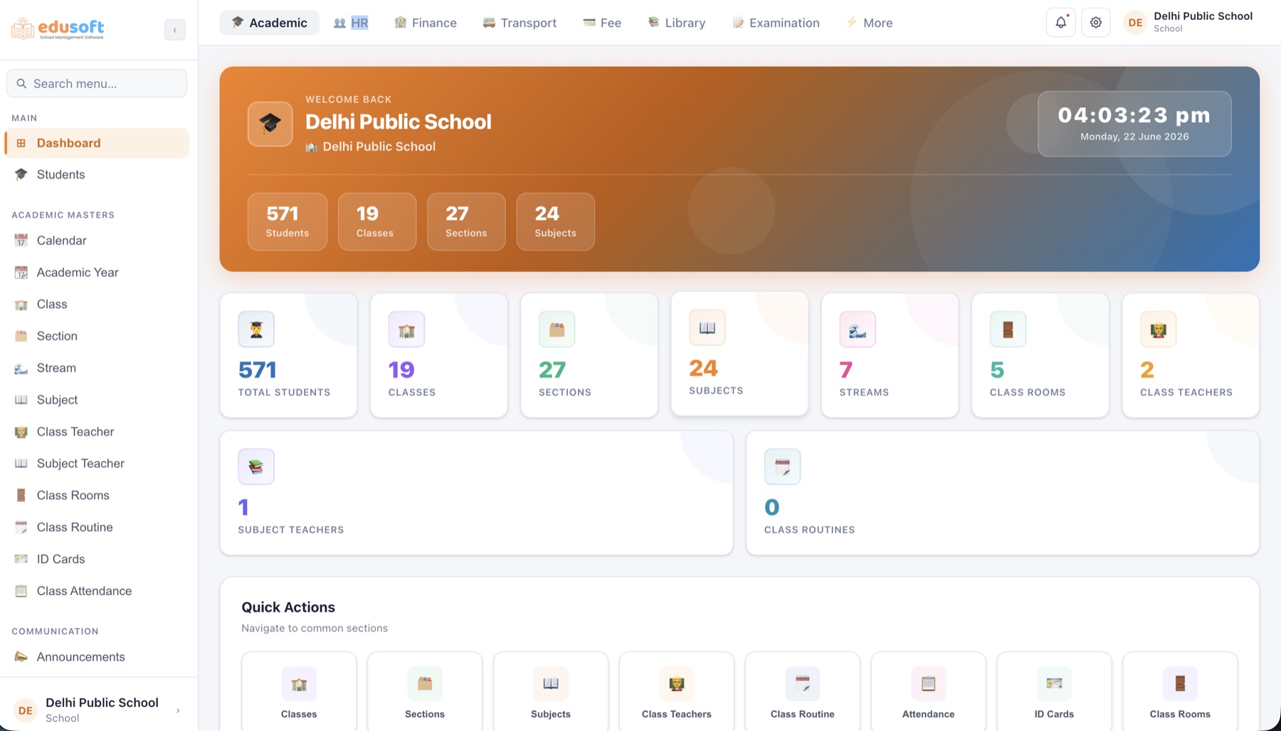 Edusoft — School & College Management Software (ERP)